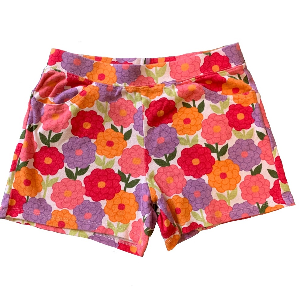 Gymboree Pretty Posies Floral Knit Shorts